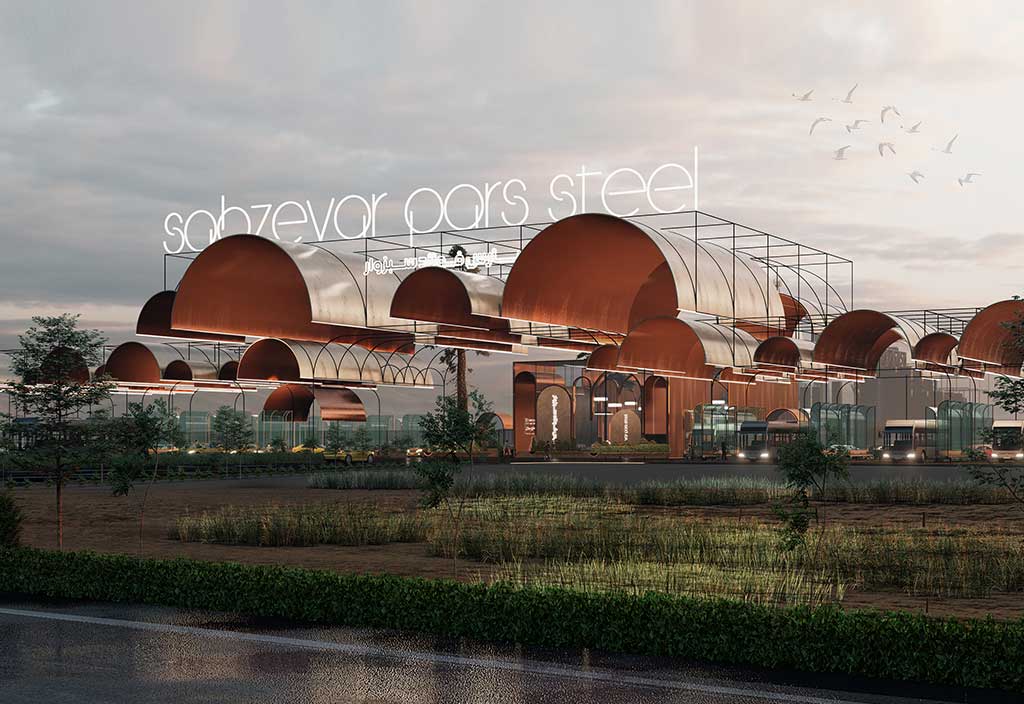 Lego; Designing the entrance of Pars Steel Factory Lego; Designing the entrance of Pars Steel Factory